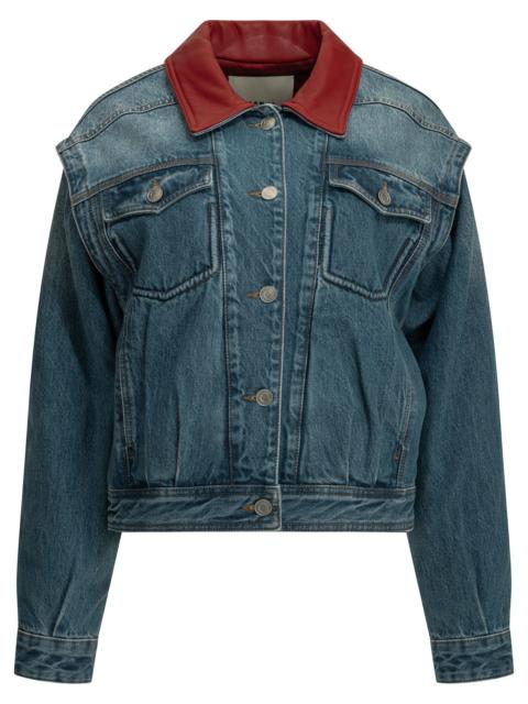 Isabel Marant Isabel Marant Devyn Denim Jacket Blue