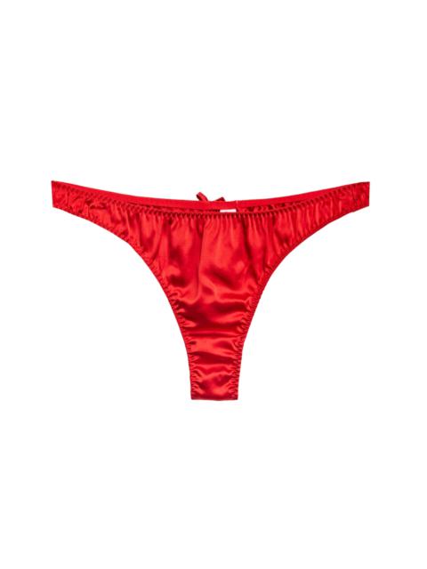 Fleur du Mal Luxe Thong