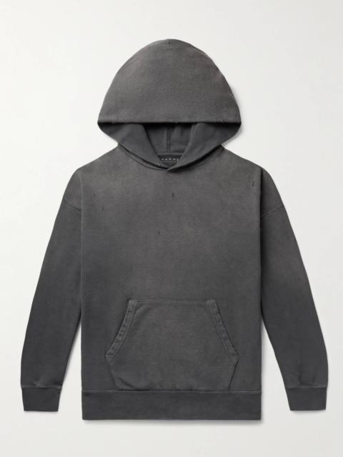 visvim 21AW Visvim Jumbo Crashed Hoodie washed black AMPLUS