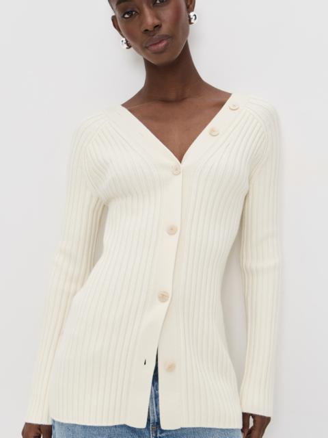 Theory Long Sleeve Open Back Cardigan