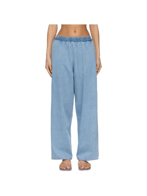 BASERANGE Blue Cravat Jeans