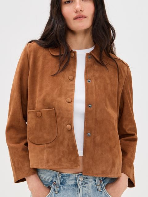 ba&sh Veste Milas Suede Jacket