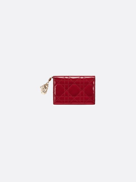 Dior Lady Dior Flap Card Holder