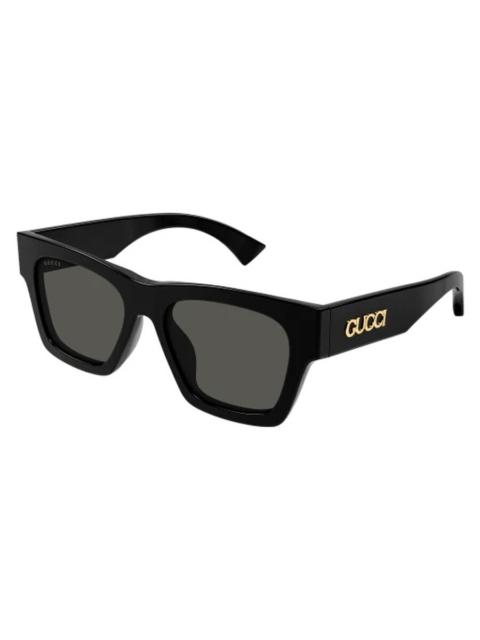 GUCCI Gucci Grey Square Ladies Sunglasses GG1835S 001 52