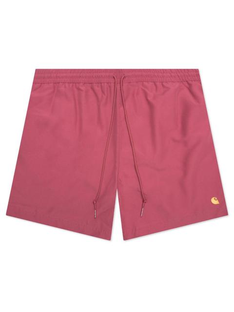 Carhartt CHASE SWIM TRUNKS - PUNCH/GOLD