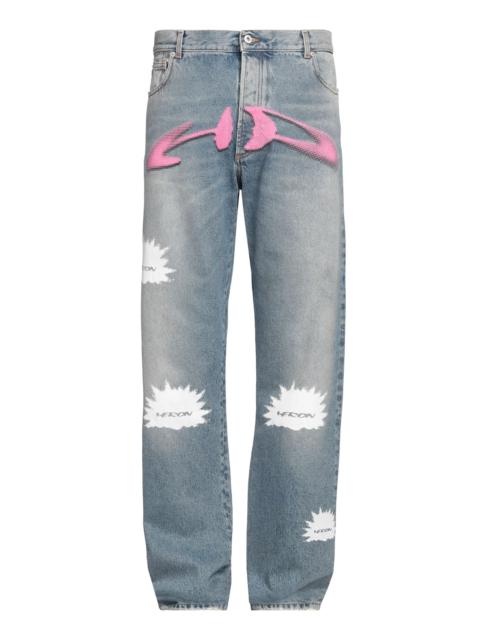 Blue Men's Denim Pants