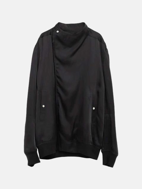 Rick Owens Black Anthem Bomber Jacket