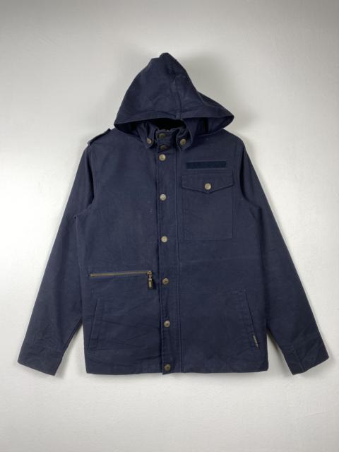 Other Designers Vintage U.S Boarder Hoodie Zip Up Jacket J1258