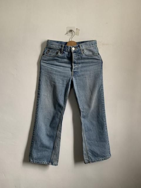 Other Designers Vintage - Milan Owen Flare Denim Jeans