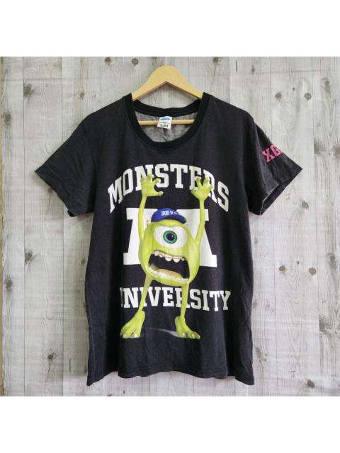 Other Designers Cartoon Network × Disney × Japanese Brand - X-Girl X Disney Pixar Monster University Full Printed TShirt