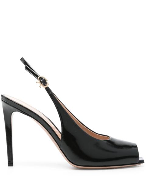 Gianvito Rossi 105mm leather sandals