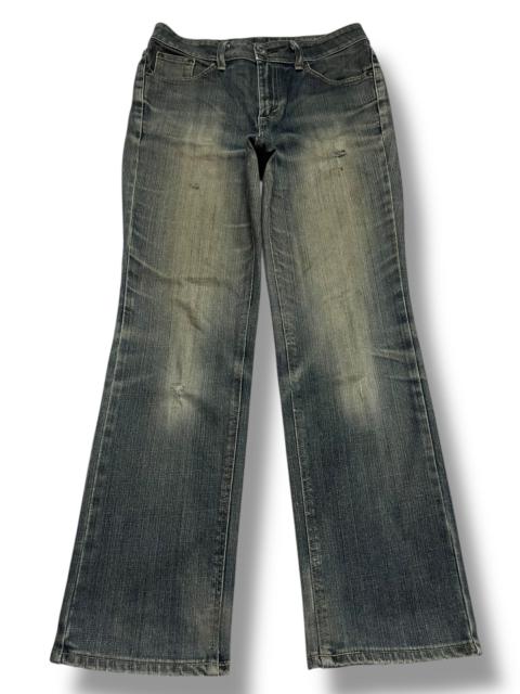 Other Designers Vintage Edwin Distressed Mud Wash Style Jeans