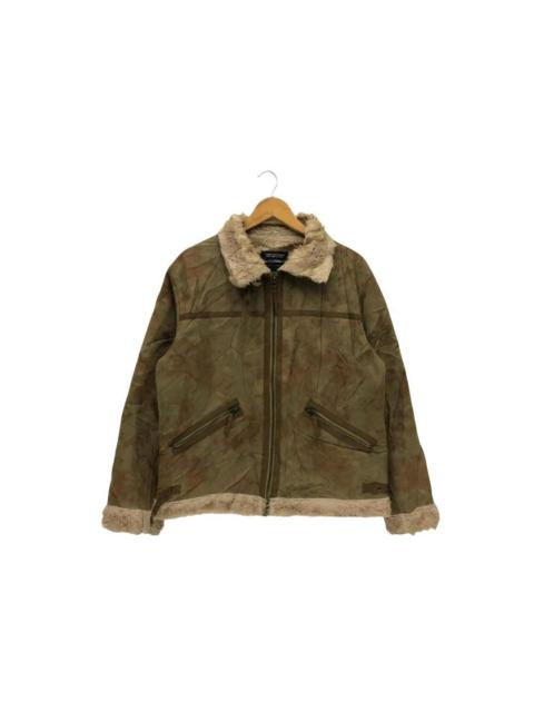Other Designers Japanese Brand - Vintage Mac Eye Extreme Cold Weather Sherpa Flight Jacket
