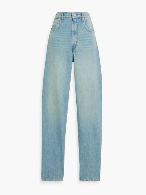 Isabel Marant Étoile Corsy high-rise tapered jeans