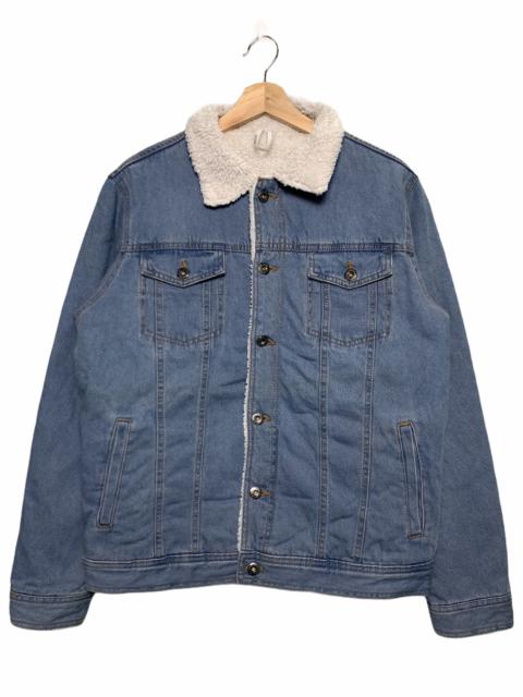 Other Designers Japanese Brand - Halham Denim Sherpa Jacket