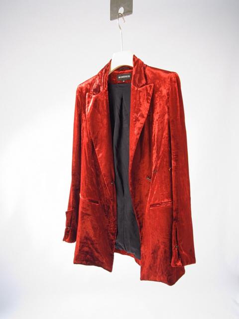 Ann Demeulemeester Ann demeulemeester women's velvet suit jacket
