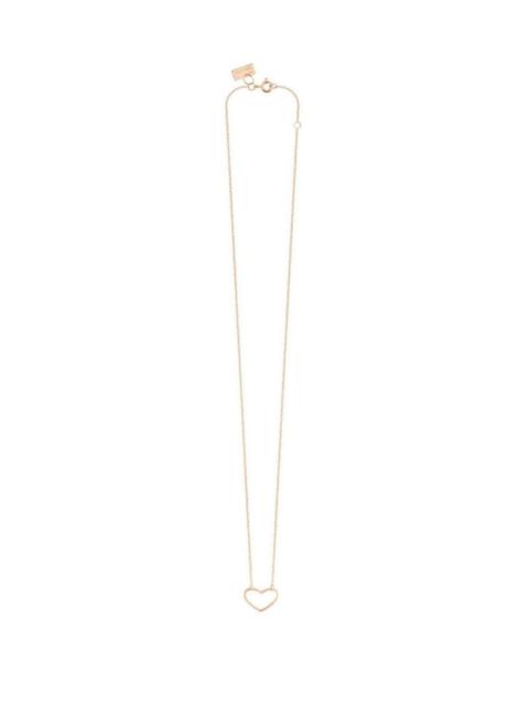 Other Designers Gold Mini Heart Angie Necklace