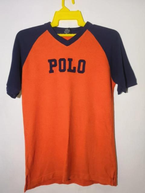 Other Designers Polo Ralph Lauren - Vintage Polo Ralph Lauren Spell Out T Shirt two tones