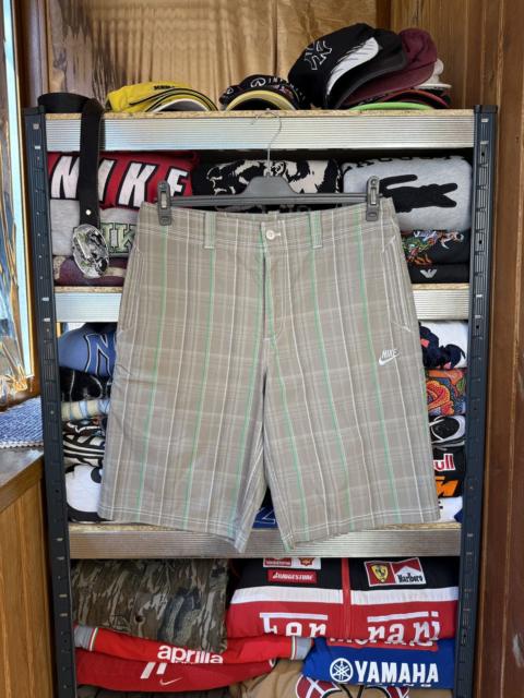 Other Designers Japanese Brand - Nike Vintage Shorts Mini Swoosh Japanese Drill Baggy Hype