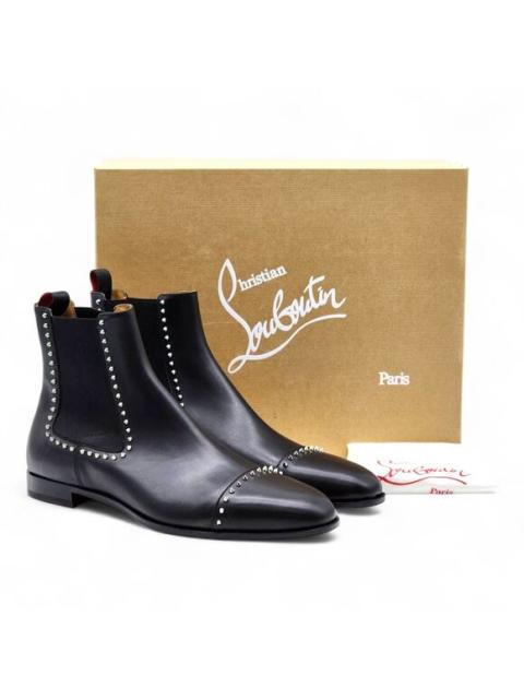 Christian Louboutin Christian Louboutin Chelsea Cloo Spike Boots Black EU 45.5 US 12.5 - NWB $1795