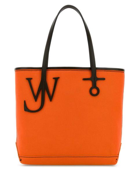 Other Designers Jw Anderson Women Orange Canvas Small Anchor Bucket Bag
