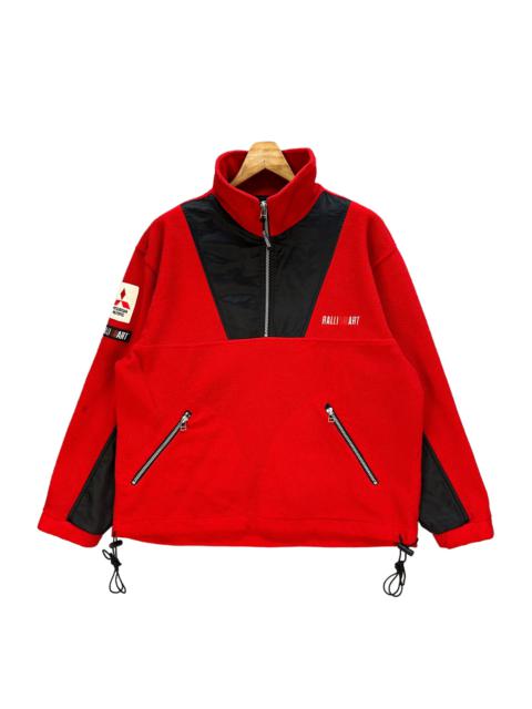 Other Designers Japanese Brand - MITSUBISHI RALLI ART Half Zip Pullover Fleece #A45-1039