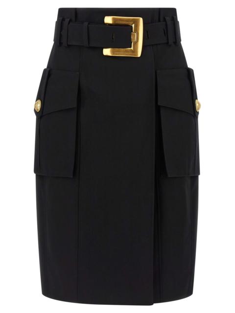Balmain Balmain Women Wrap Skirt