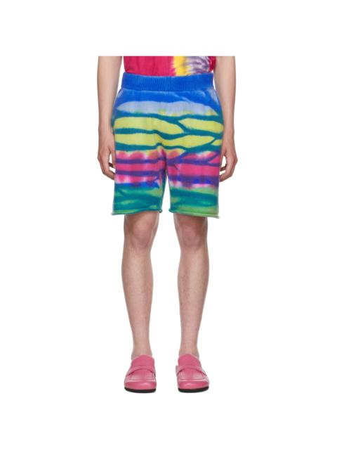 The Elder Statesman Multicolor Frank Shorts