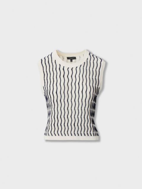 rag & bone Leslie Striped Vest
