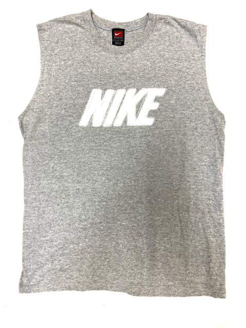 Nike Vintage 90's Nike Big Logo Tank Top Sleeveless Made In USA