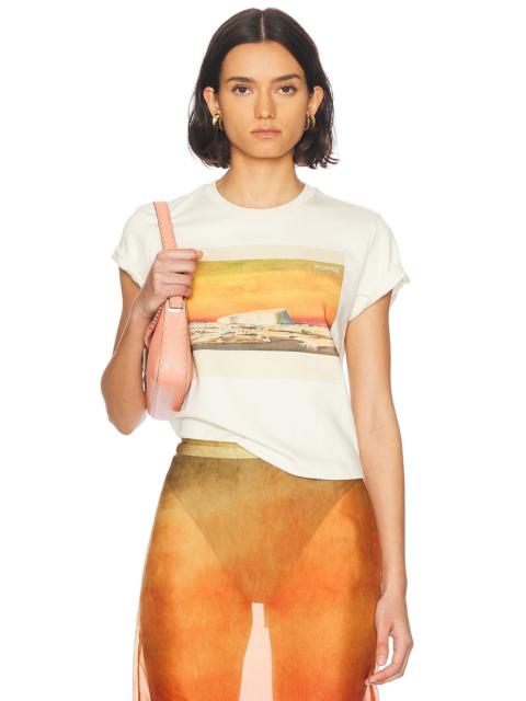 Postcard Print Tee