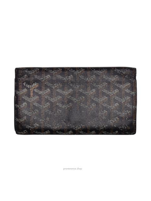 Goyard Goyard Richelieu Long Wallet - Black Goyardine