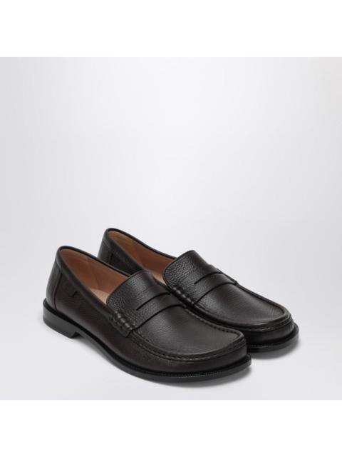 Loewe Loewe Campo Loafer In Dark Burgundy Men