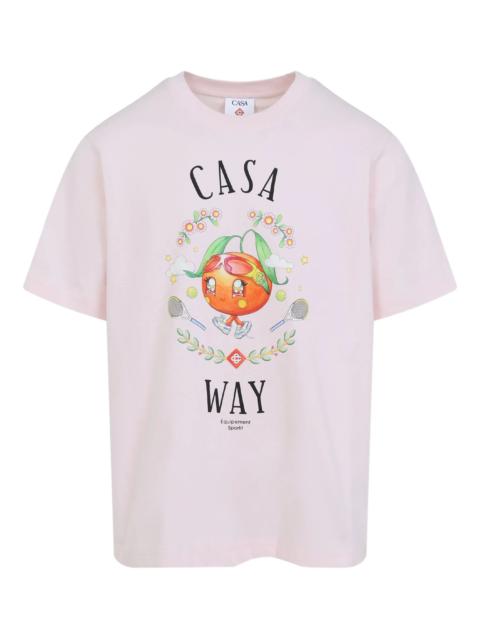CASABLANCA Casablanca Casa Way T-shirt