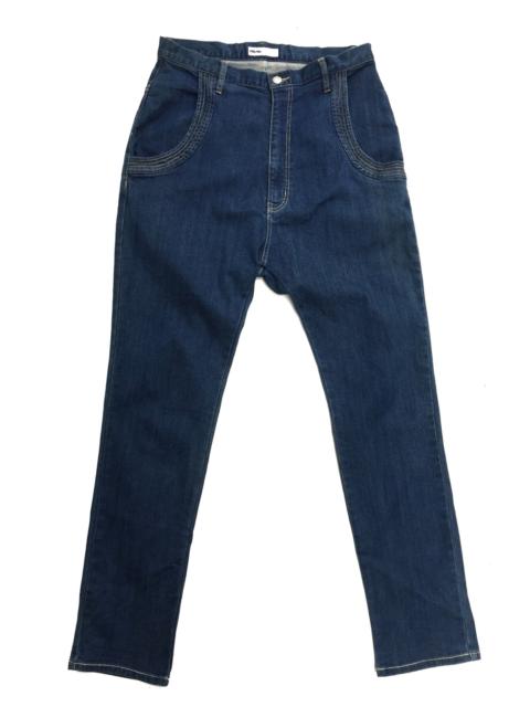 Other Designers Issey Miyake - Archive! Issey Miyake Ne-Net Low Rise 4 Stitches Logo Denim