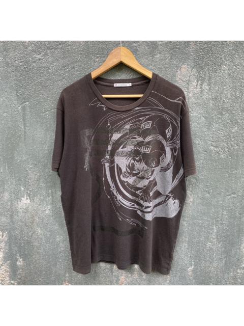 Other Designers Uniqlo - Thrashed Faded Gaara Naruto Shippuden Japanese Anime Tee