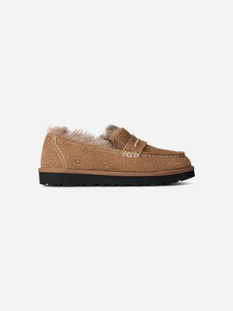 UGG ® Women's Ellis Loafer Sheepskin Shoes in Chestnut