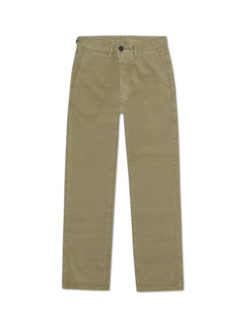 FORTELA Fortela Reno Vintage Style Trousers in Brown at Nordstrom