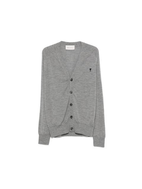 AMI Paris Ami Paris Grey Sweaters & Knitwear - Cardigans Men