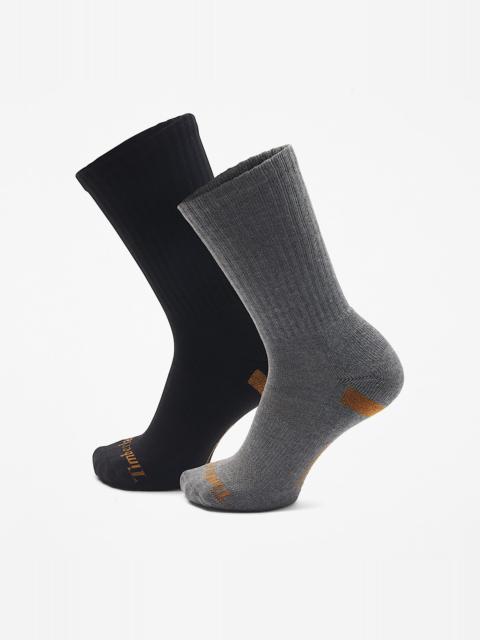 Timberland Richford 2-Pack Half Cushion Crew Sock