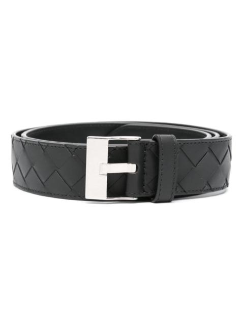 Bottega Veneta Bottega Veneta "intrecciato" Leather Belt