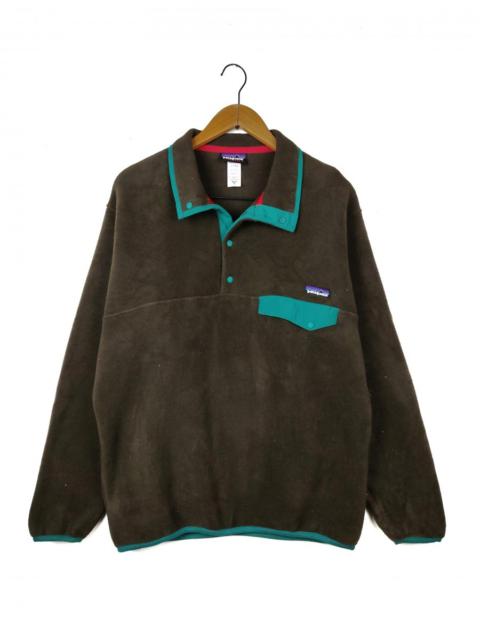 Patagonia Synchilla Green Fleece Pullover Jacket