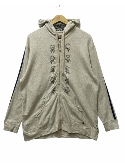 Other Designers Vintage - Vintage Drug Store Dance Full Zipper Hoodie Cream