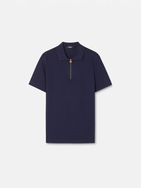 VERSACE Medusa Zip Polo