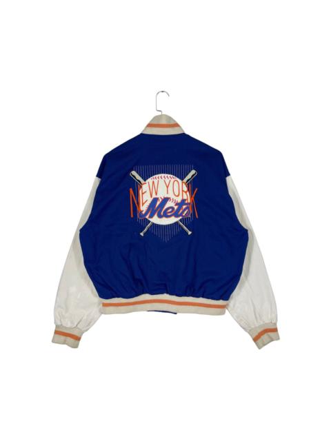 Other Designers MLB - Vintage 90s Genuine Merchandise New York Mets Varsity Jacket