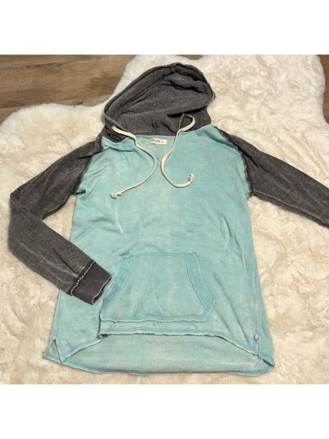 Ocean Drive Burnout Fleece Colorblock Hoodie