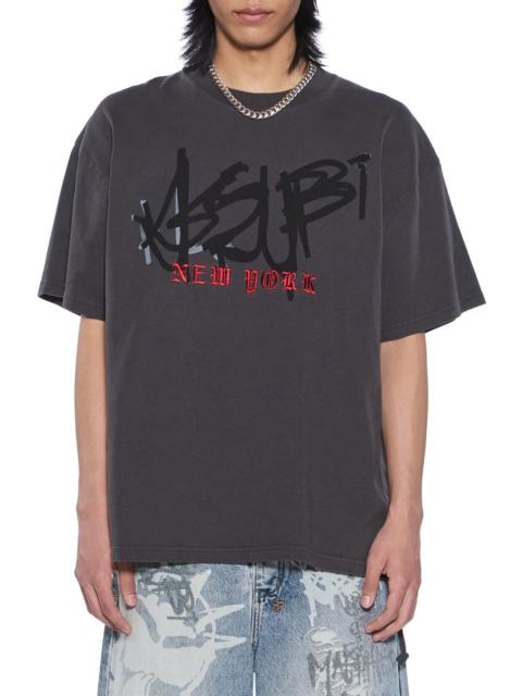 Ksubi Ksubi Graff Ekcess Graphic T-Shirt in Old Black at Nordstrom