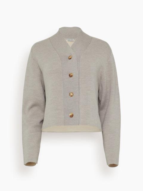 RACHEL COMEY Vrod Cardigan in Taupe Sand