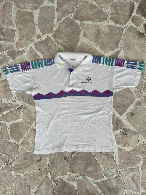 Other Designers Vintage sergio tacchinio White polo Tee