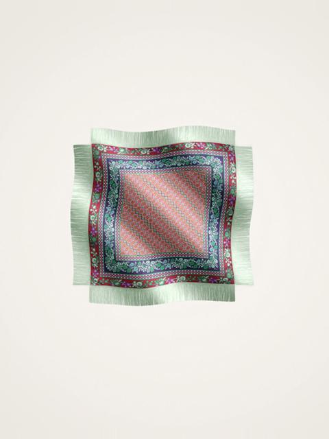 La DoubleJ Reversible Fringe Foulard 90